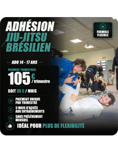 Adhésion ado 14 - 17 ans trimestriel