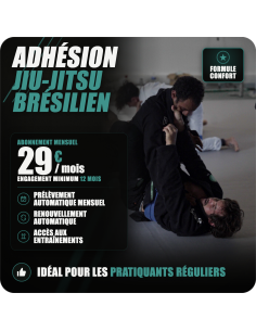 Adhésion adulte homme abonnement