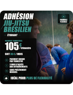 Adhésion étudiant trimestriel