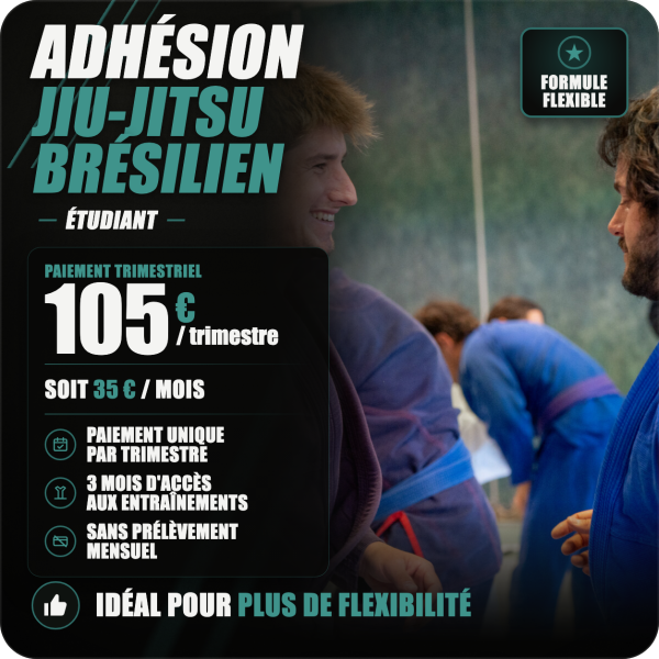 Adhésion étudiant trimestriel