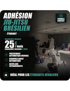 Adhésion étudiant ans abonnement