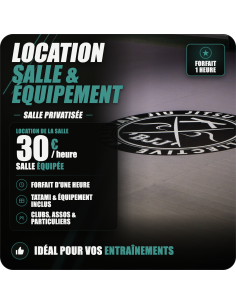 Location de la salle forfait 1h