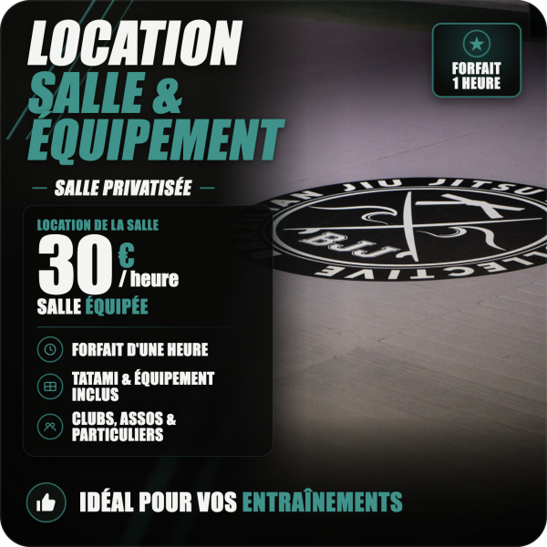Location de la salle forfait 1h