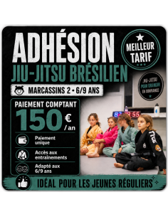 Adhésion Marcassins 2 : 6/9ans annuel comptant
