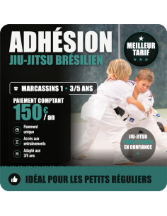 Adhésion Marcassins 1 : 3/5ans annuel comptant