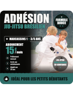 Adhésion Marcassins 1 : 3/5ans abonnement