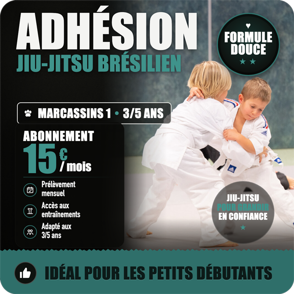 Adhésion Marcassins 1 : 3/5ans abonnement